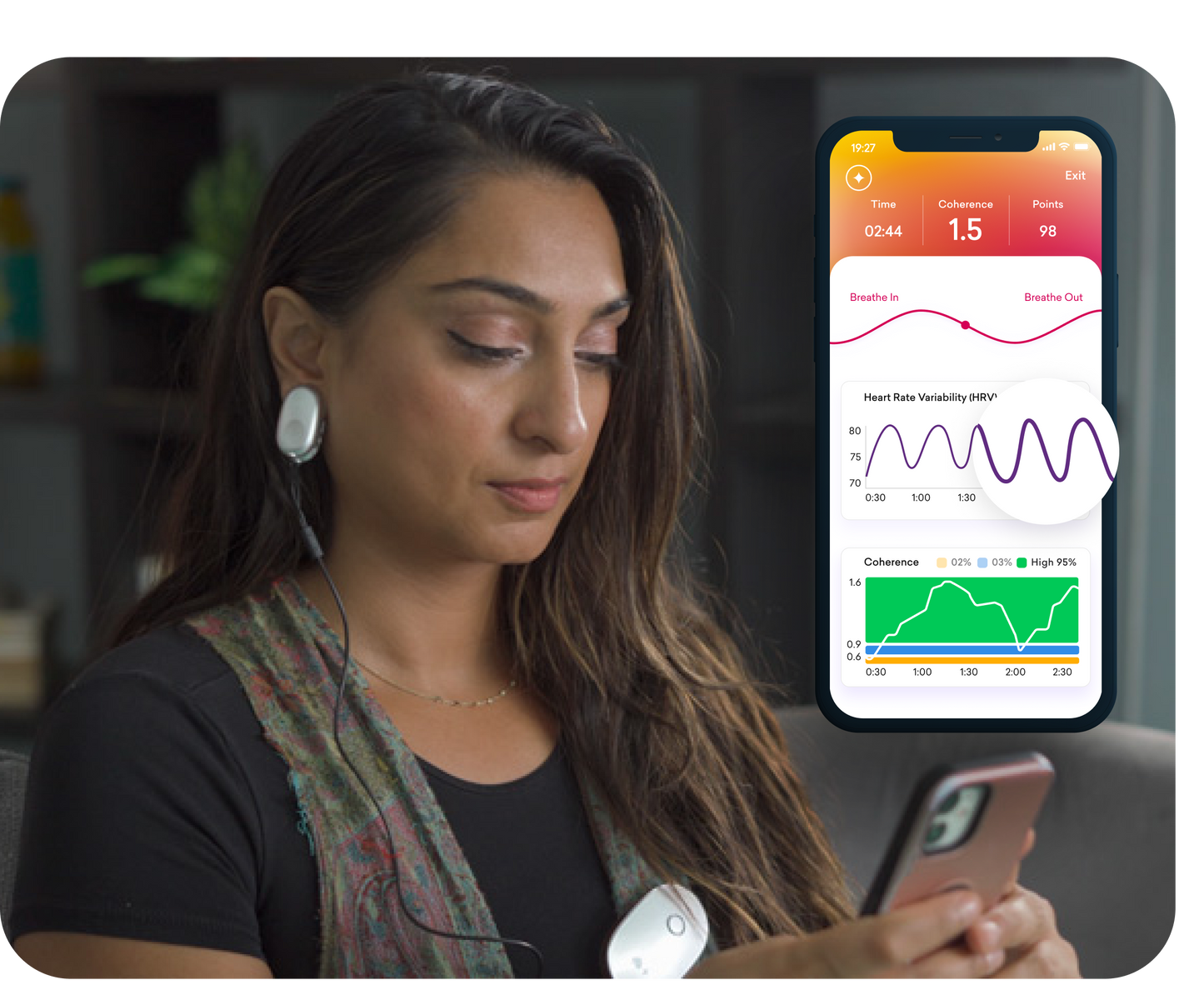 HeartMath Inner Balance Coherence Plus