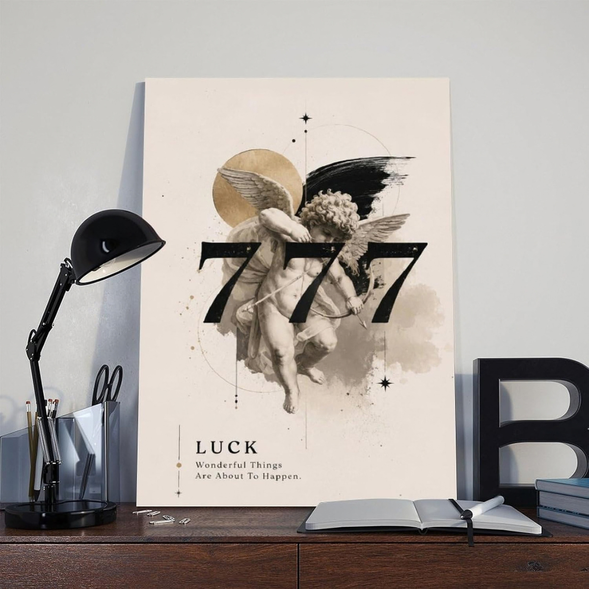 Lucky Angel Cupid Canvas 777