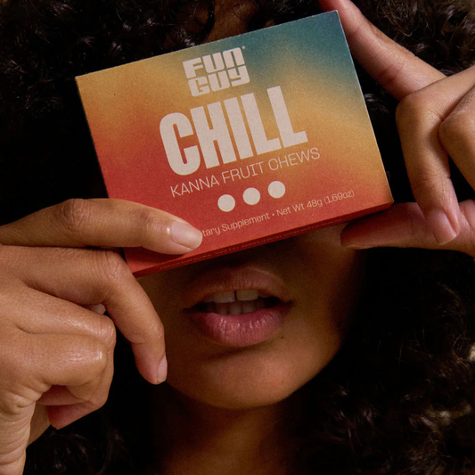 FUN GUY Kanna Fruit Chews - CHILL - Mellow, Social Lubricant