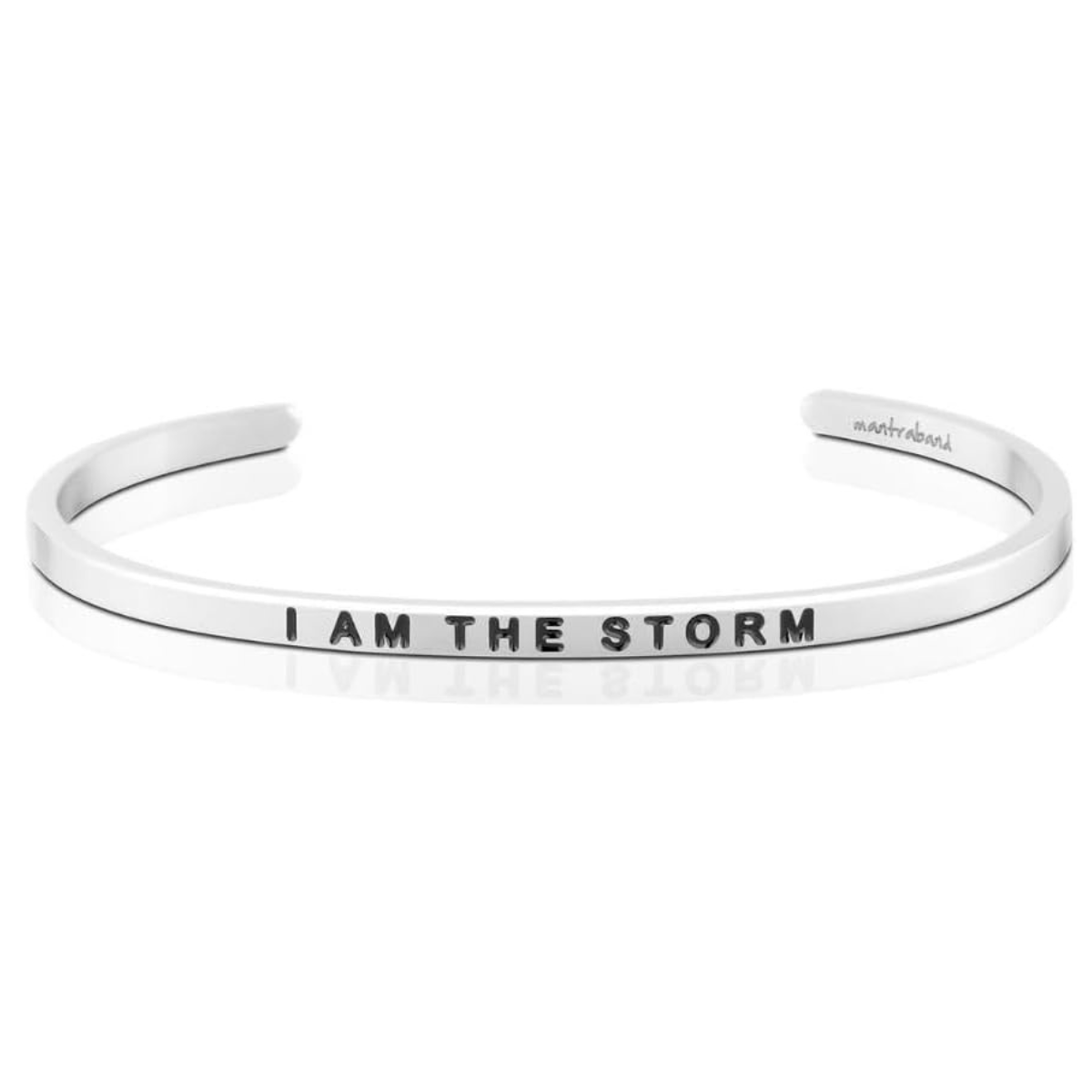 MantraBand Positive Affirmation Bracelet I Am The Storm