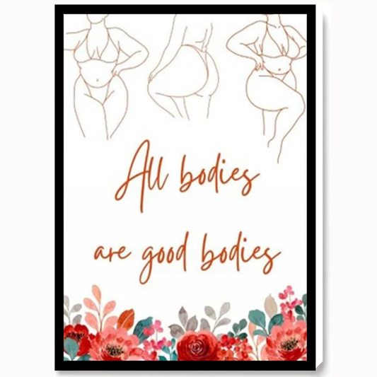 All Bodies Are Good Bodies Wall Art