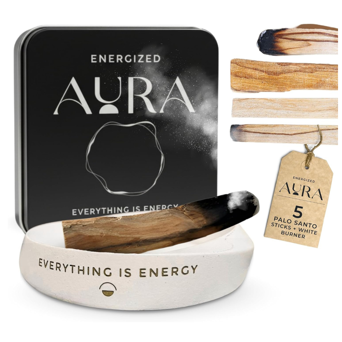 Palo Santo Stick Set with Burner