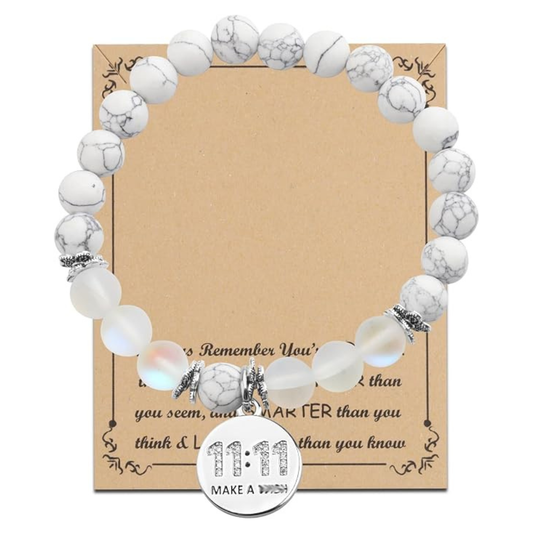 11 11 Make A Wish Bead Bracelet