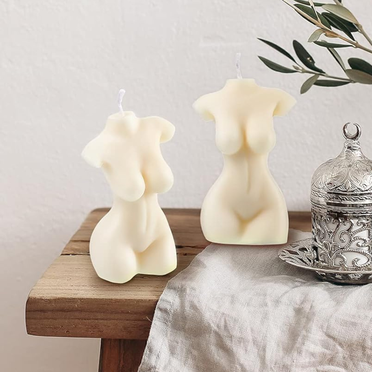 Female Body Shaped Soy Candles