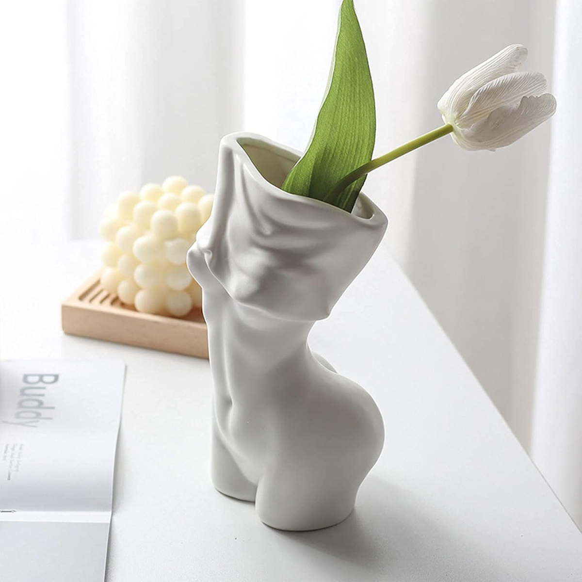 Body Vase Female Form Undressing