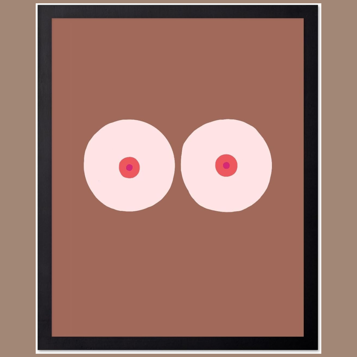 Feminine Body Positivity Art Poster