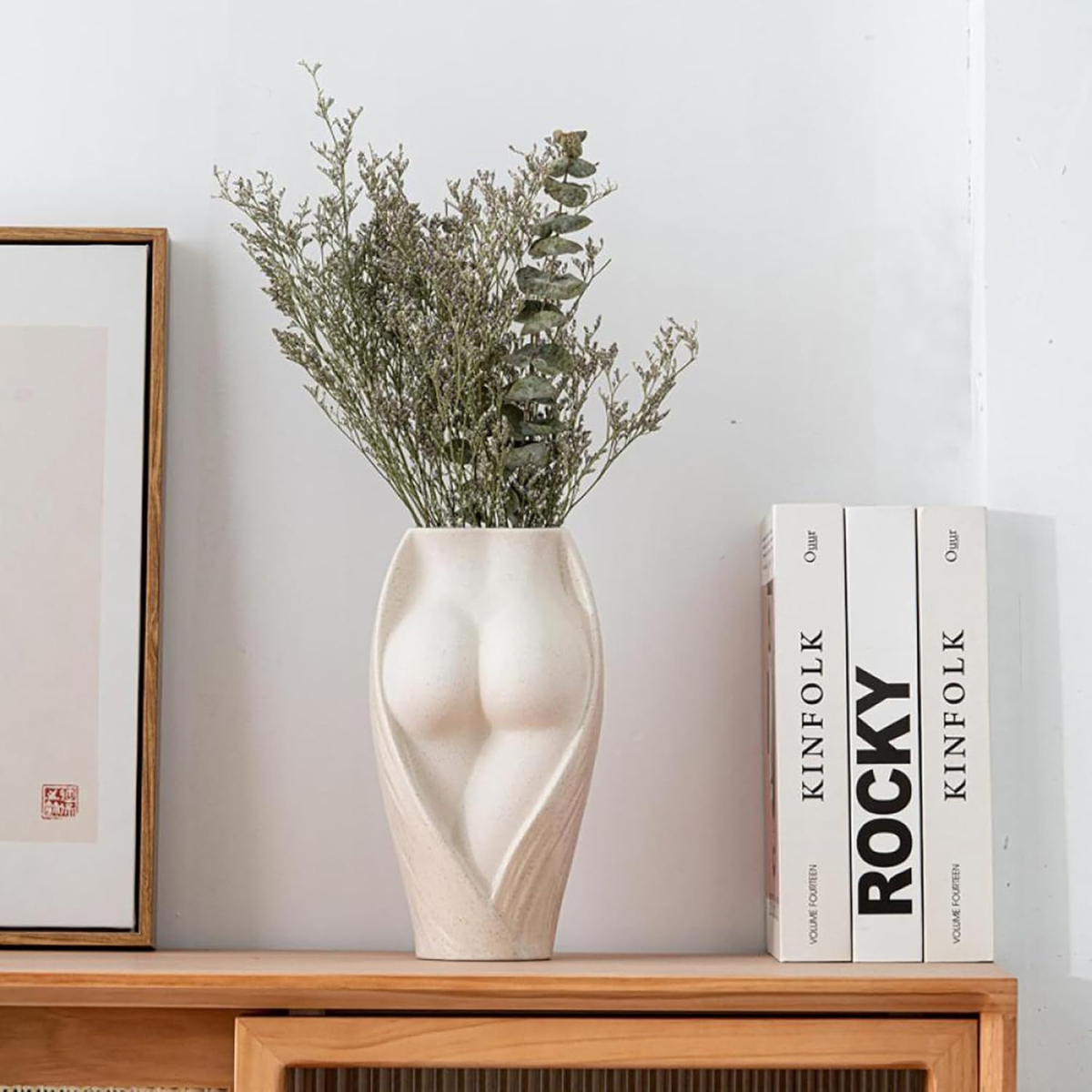 Female Form Human Body Vase