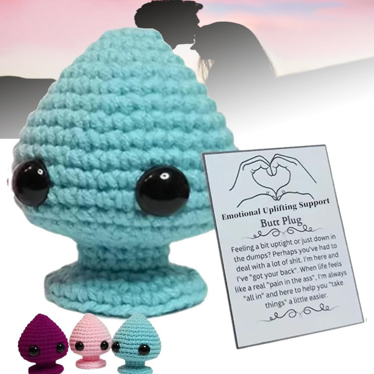 Crocheted Emotional Uplifting Support Plug