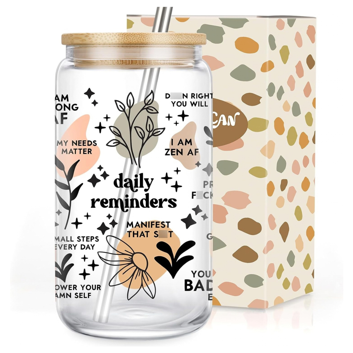 Positive Daily Affirmations Cup