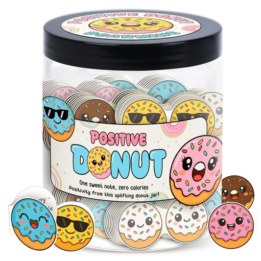 Positive Affirmation Donut Jar