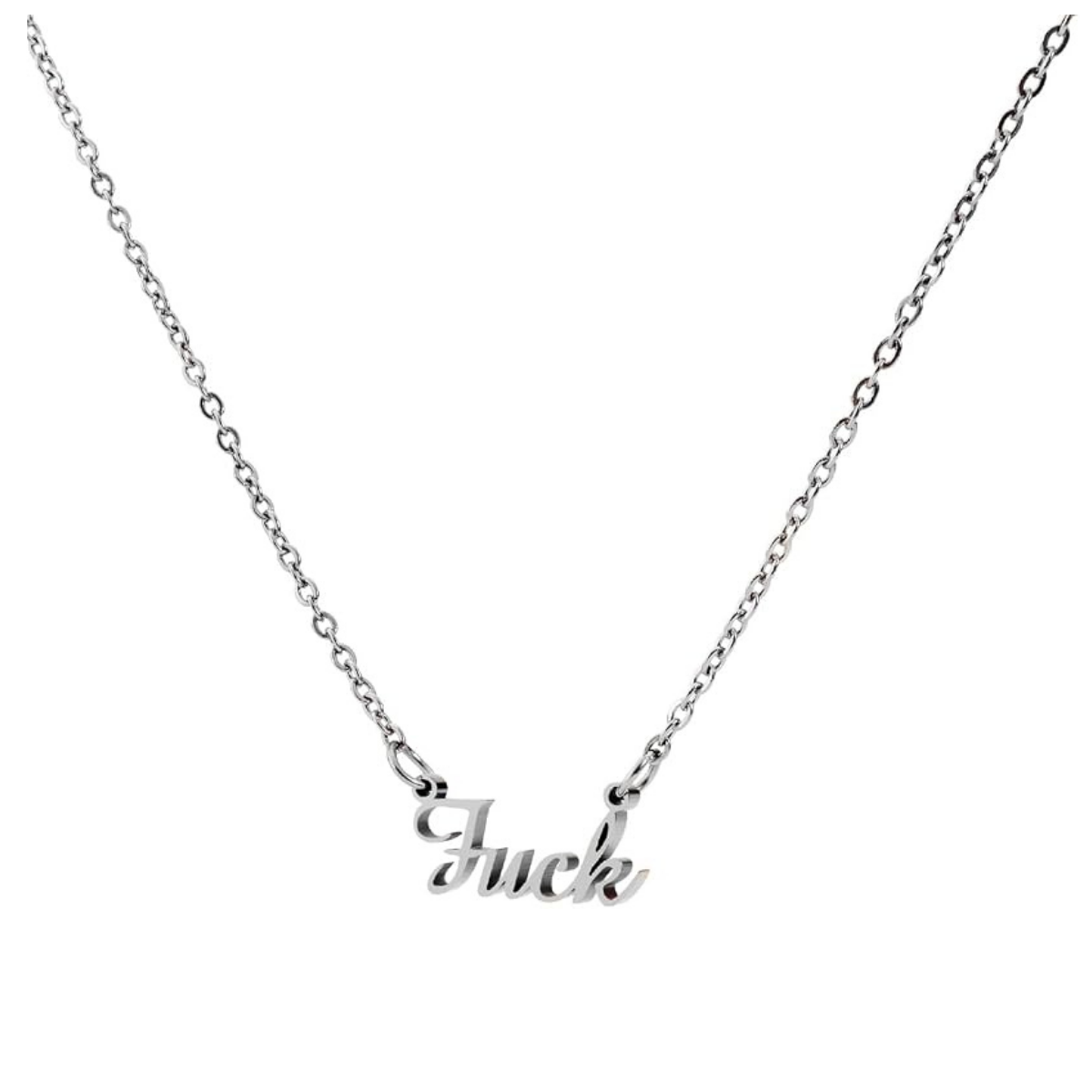 Fuck Pendant Necklace