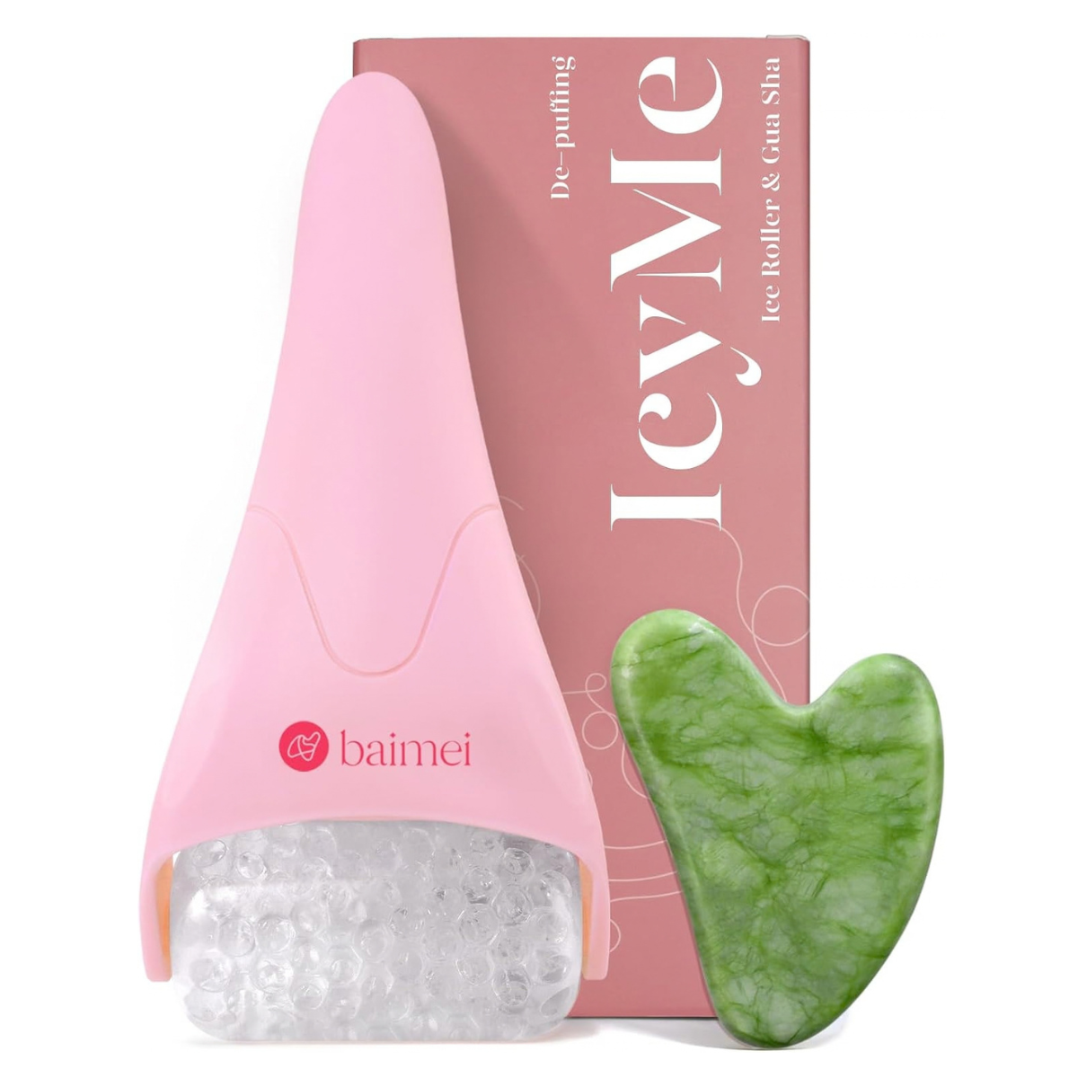 IcyMe Ice Roller & Gua Sha Set