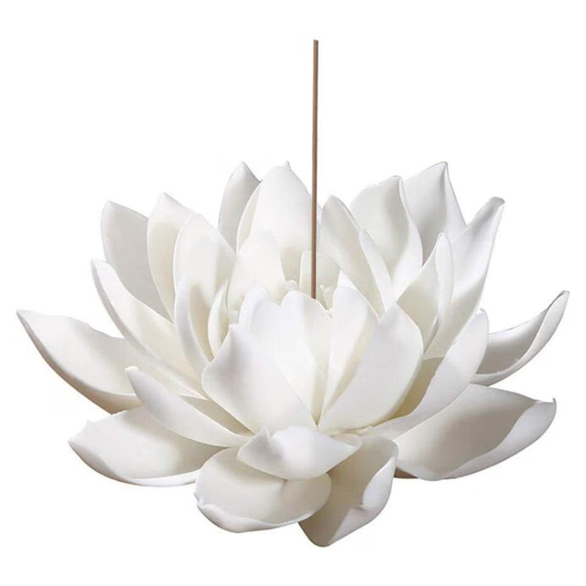 Ceramic Lotus Incense Burner