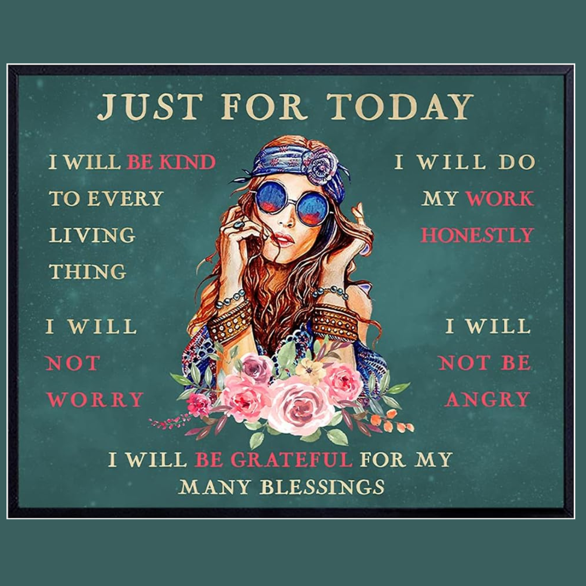 Empowering Just for Today Poster