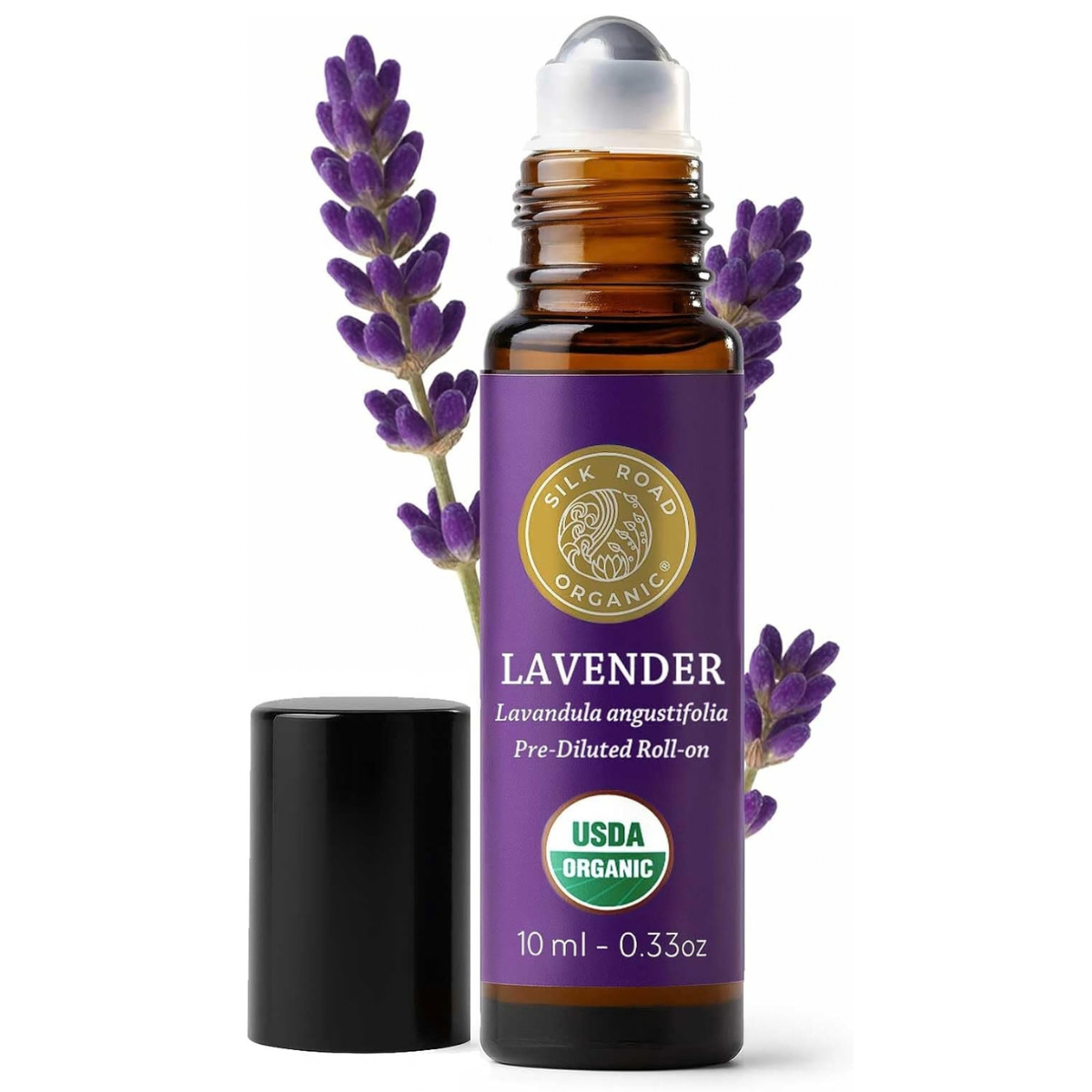 Organic Lavender Essential Oil Calming Roll-On