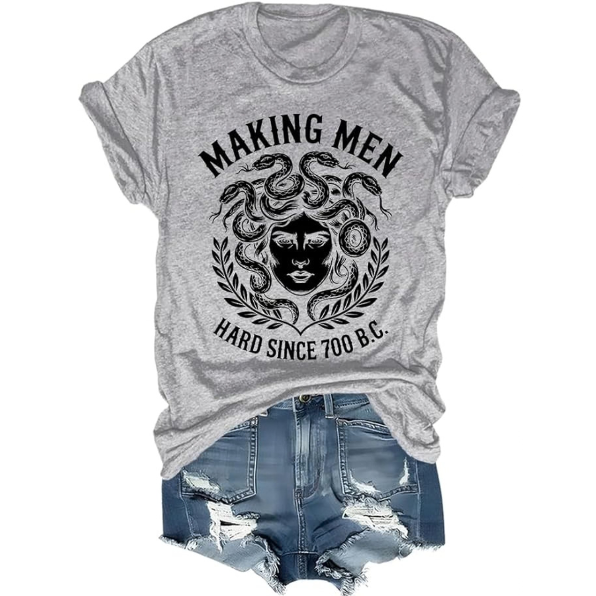 Making Men Hard Since 700 BC Shirt Graphic Feminist Medusa Ancient T-Shirt