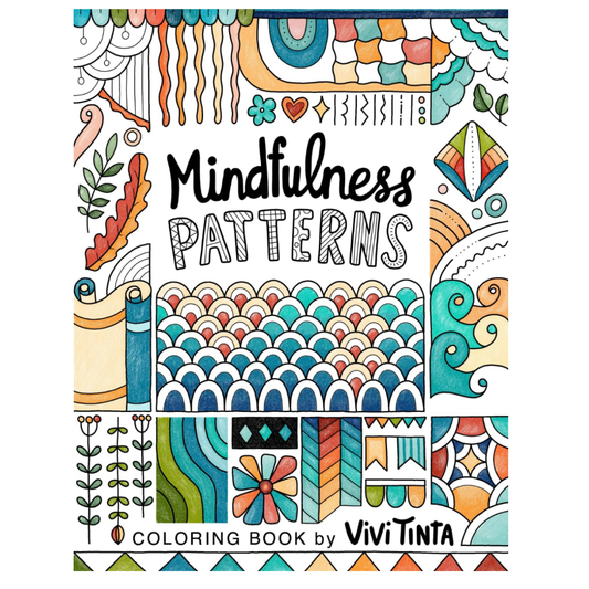 Mindfulness Patterns Coloring Book