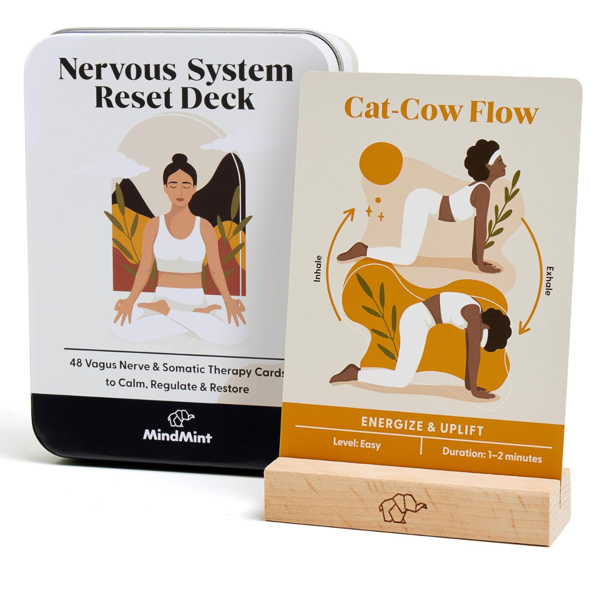 Somatic Therapy & Polyvagal Card Deck for Nervous System Reset