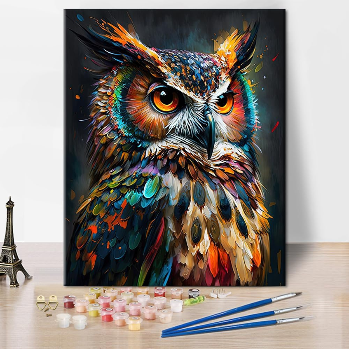 Owl Paint by Number Wall Decor