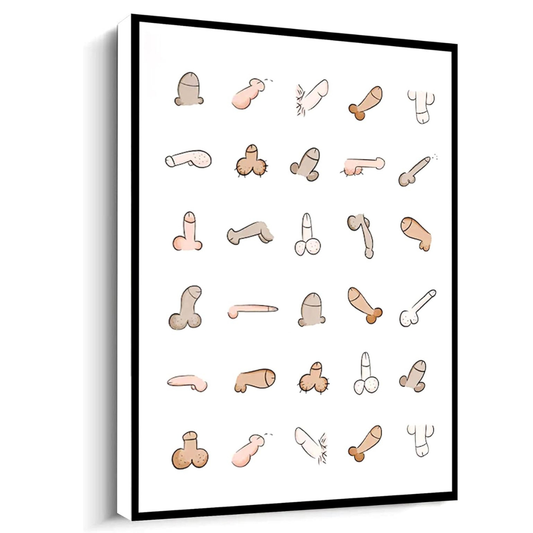 Penis Wall Art
