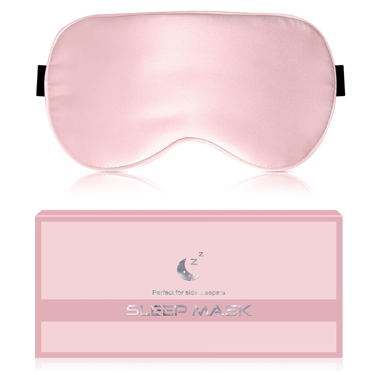 Pink Silk Sleep Mask