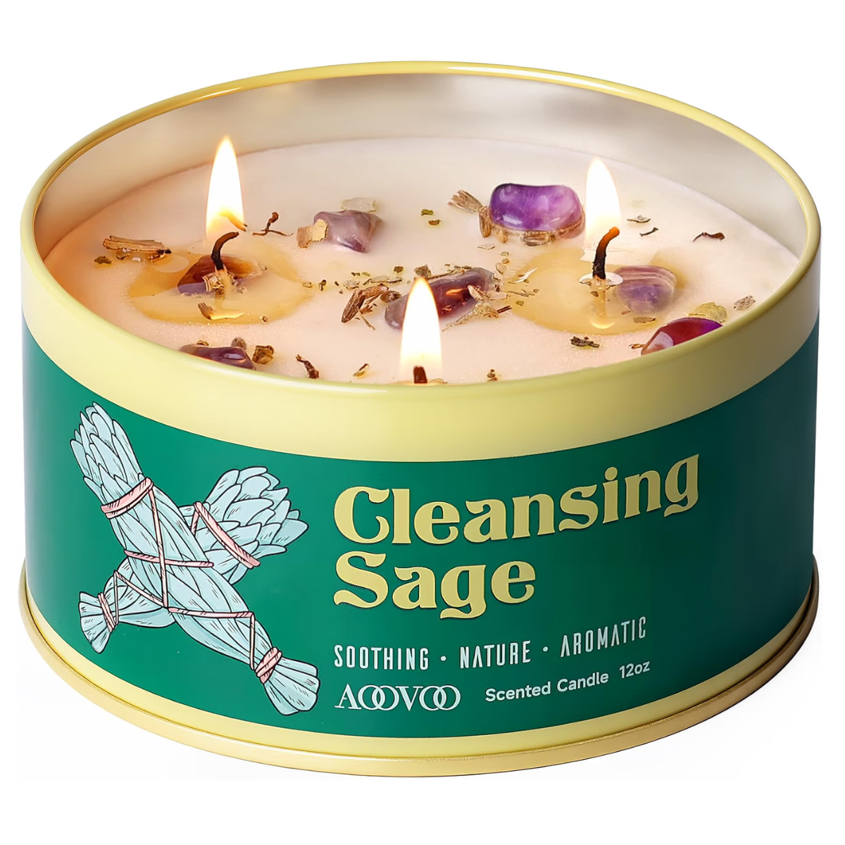 Sage Candle for Cleansing
