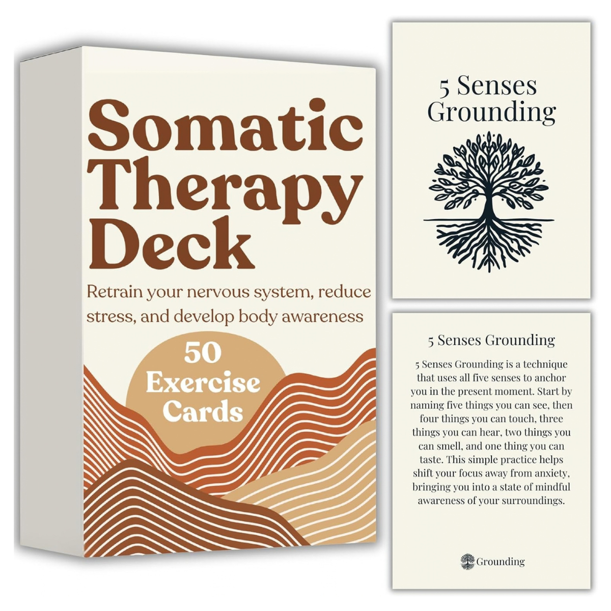 Somatic Therapy Deck for Nervous System Regulation
