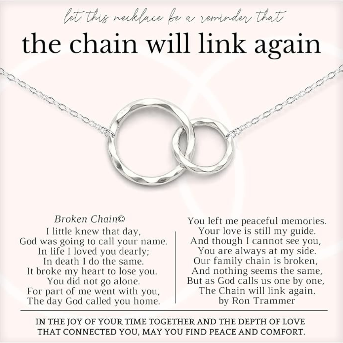The Chain Will Link Again Necklace - Sterling Silver