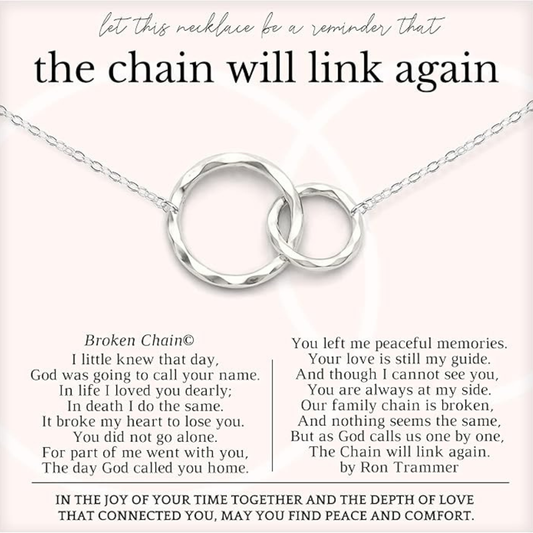 The Chain Will Link Again Necklace - Sterling Silver