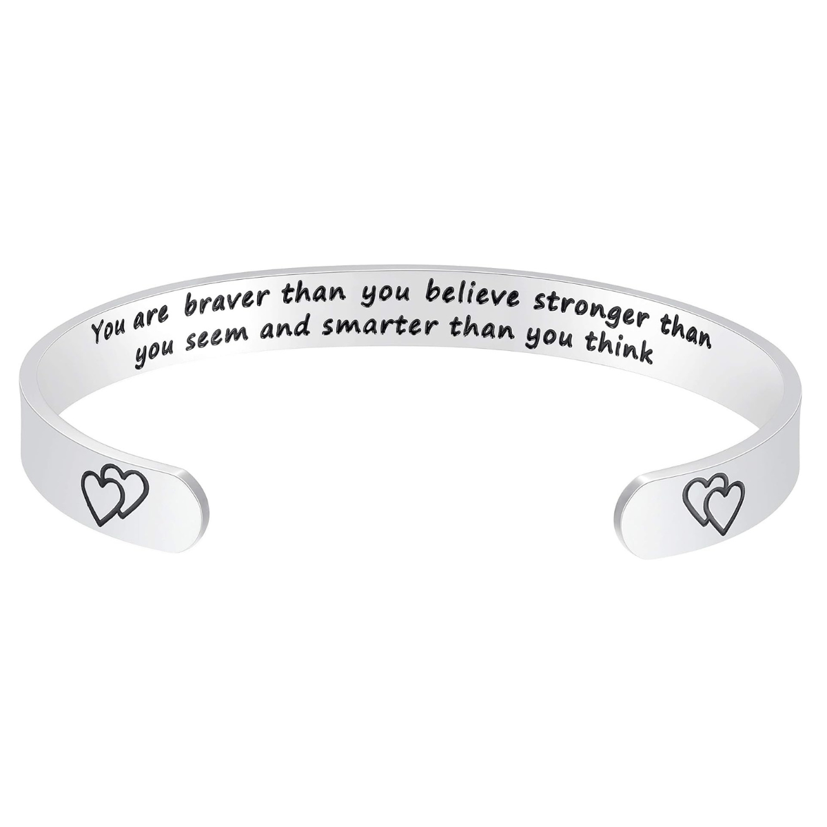 You Are Braver Bangle Bracelet