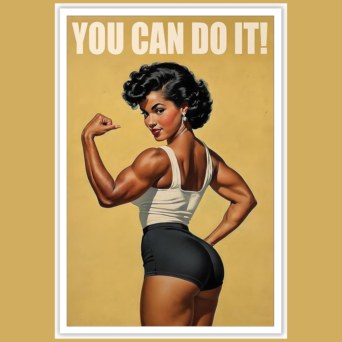You Can Do It Motivational Poster