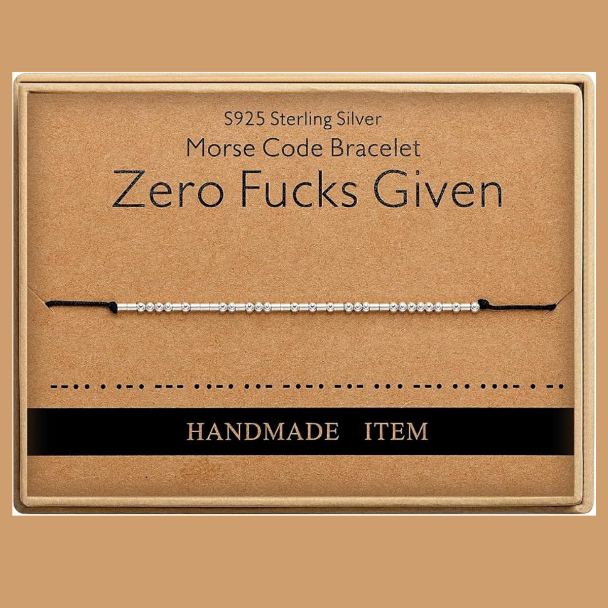 Inspirational Morse Code Bracelet