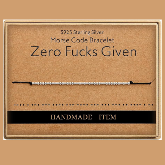 Inspirational Morse Code Bracelet